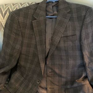 Jos A Bank gray plaid men’s sports coat